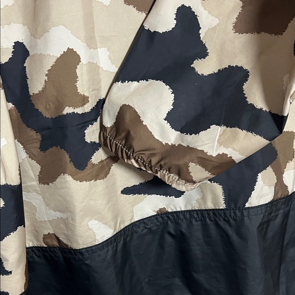 Columbia Camo Windbreaker Black Brown Tan Men’s XL - Picture 8 of 12